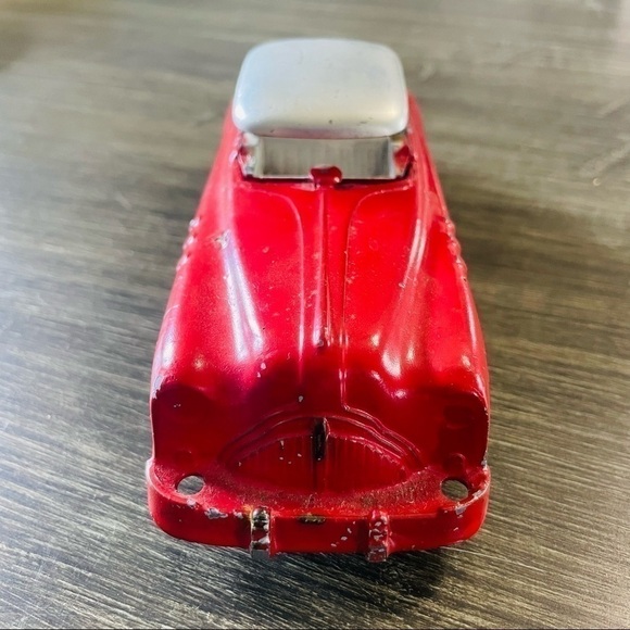 Vintage 1950s HUBLEY‎ KIDDIE-TOY # 465 Green Buick Convertible Hardtop 7" Long - Picture 4 of 11